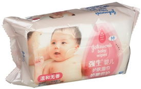 強生嬰兒倍柔護膚柔濕巾80片經濟裝 溫和無香，母嬰家庭優選